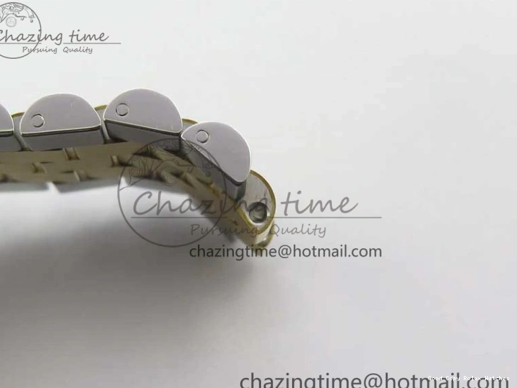 AAA Replica Watches SS Dial Wrapped WWF SS YG 41 Crystals DateJust 3128 on A YG Bracelet SoftTouch Edition Jubilee Best Wrapped Makers 126333 Black 0117